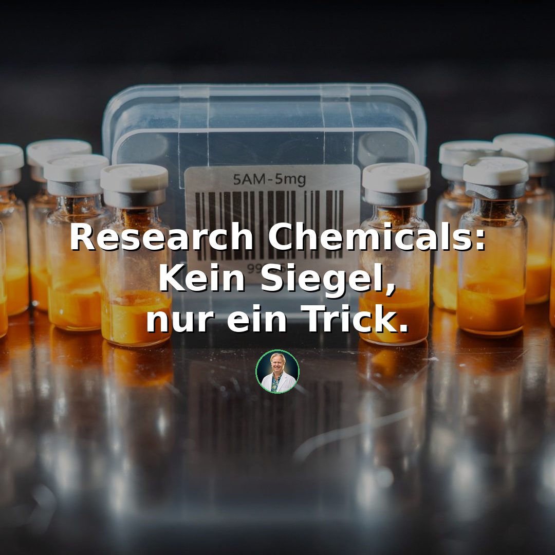 Research Chemicals: Kein Siegel, nur ein Trick.